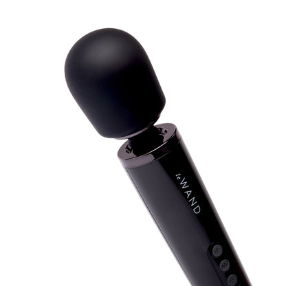 Le Wand Plug-In Vibrating Massager – Black