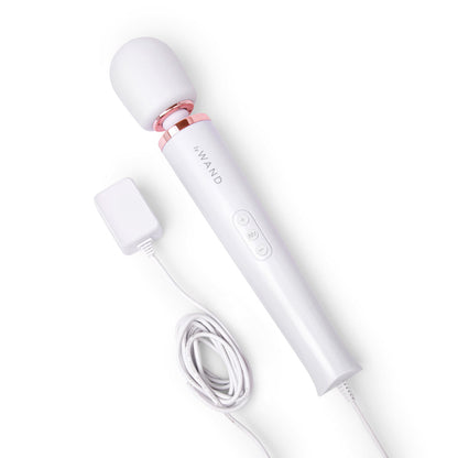 Le Wand Plug-In Vibrating Massager – White
