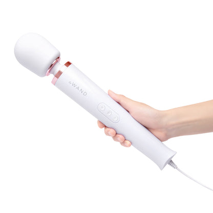 Le Wand Plug-In Vibrating Massager – White
