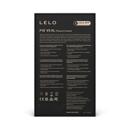 LELO F1S V3 XL Male Pleasure Console with Dual Motors – Red