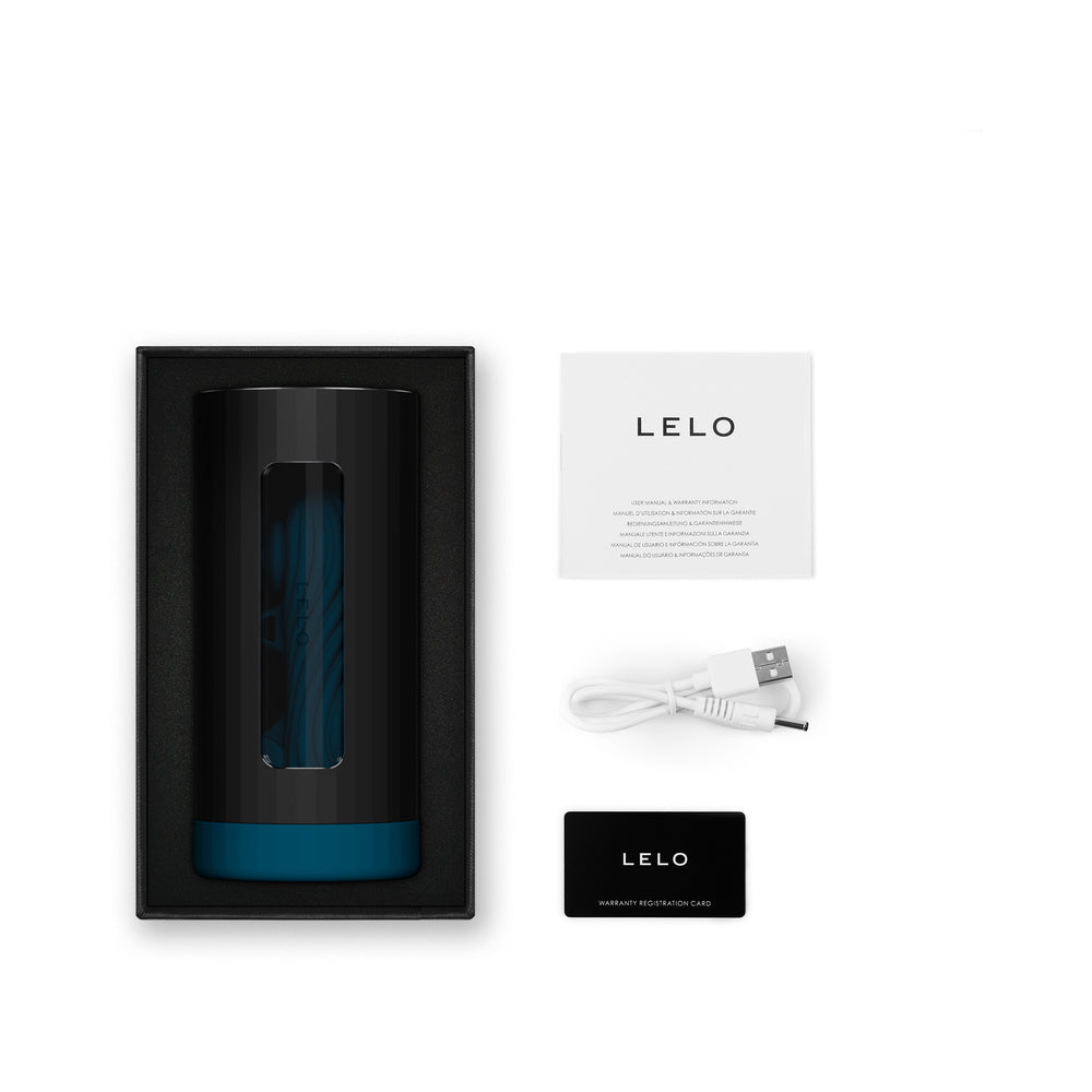 LELO F1S V3 XL Male Pleasure Console with Dual Motors - Blue