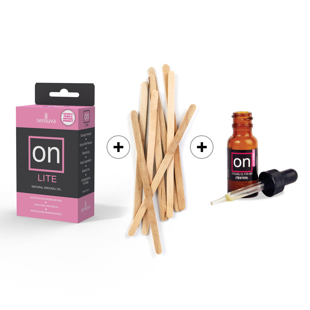 Sensuva ON Lite Arousal Oil 5ml – Light Pink