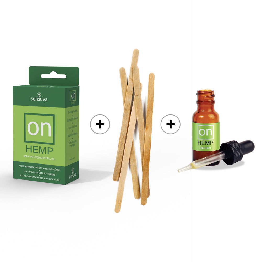 Sensuva ON Hemp Arousal Oil 5ml – Green