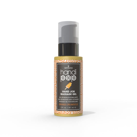Sensuva HandiPop Edible Hand Job Massage Gel – Orange Creamsicle