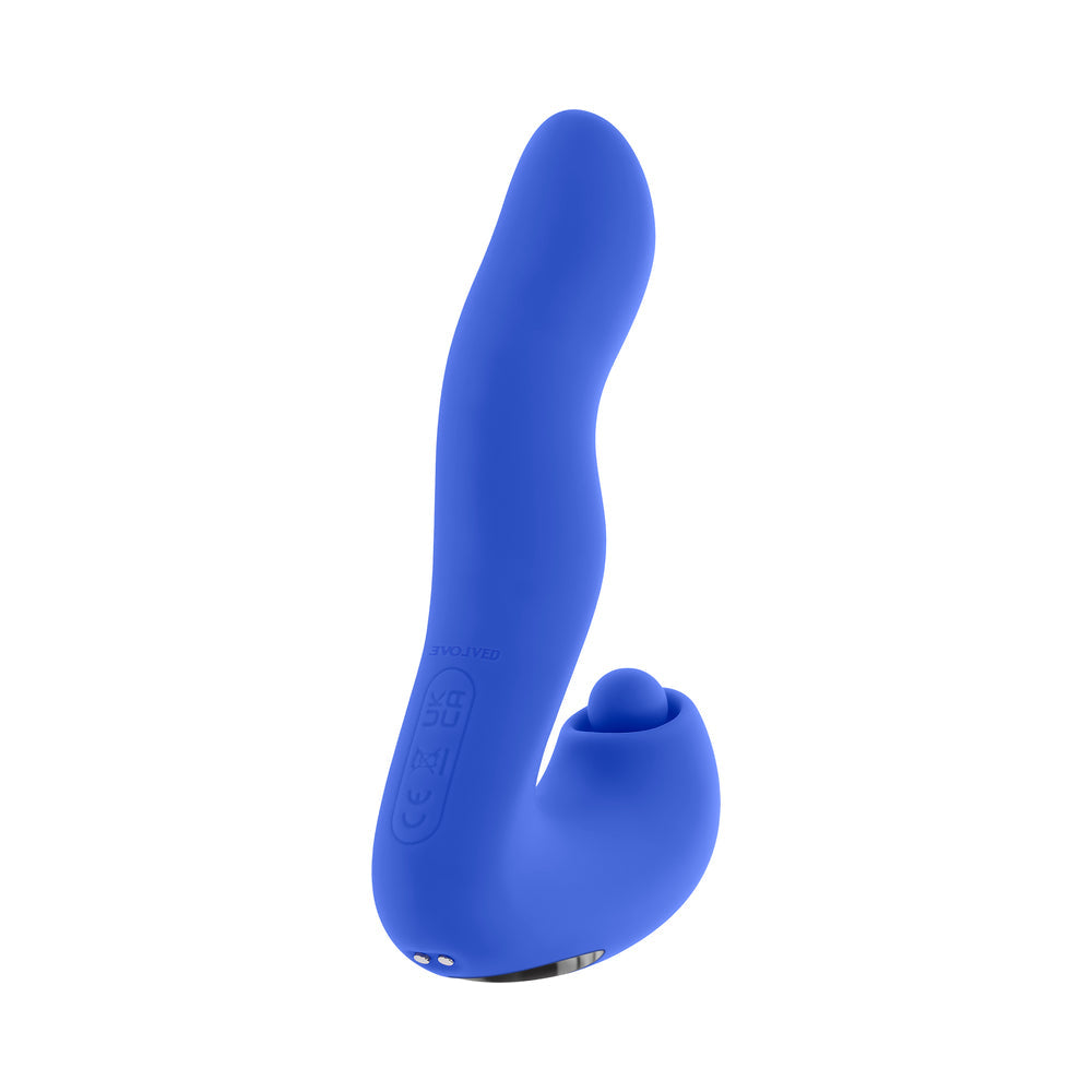 Evolved Tappity Tap Vibrating Toy – Blue