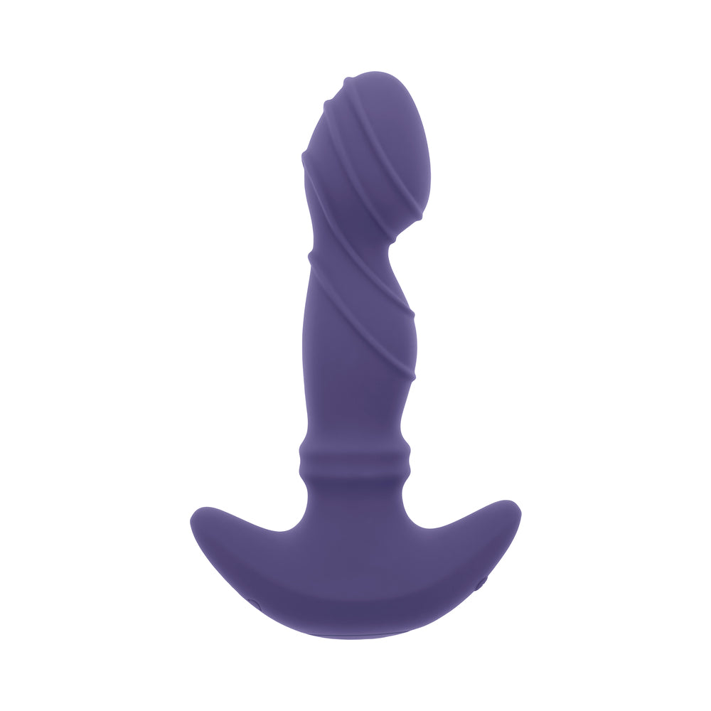 Gender X Ring It Purple – Rigid Vibe with Remote Control and Sliding Rings