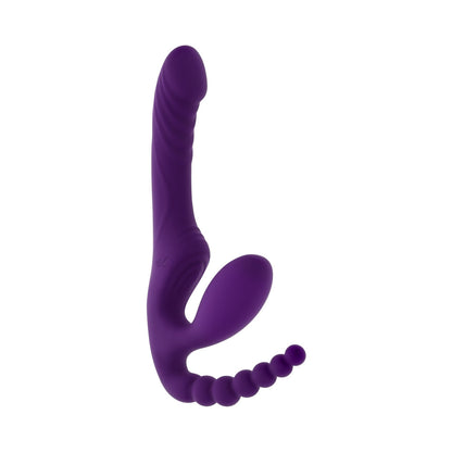 Playboy Hug It Out Acai – Inflatable Wearable Toy with G-spot and Clitoral Stimulation – Purple