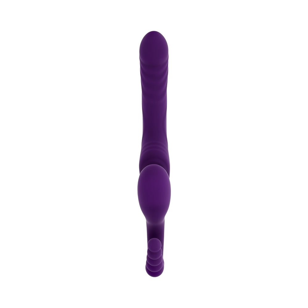 Playboy Hug It Out Acai – Inflatable Wearable Toy with G-spot and Clitoral Stimulation – Purple
