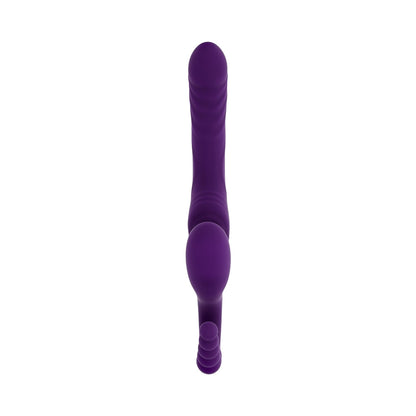 Playboy Hug It Out Acai – Inflatable Wearable Toy with G-spot and Clitoral Stimulation – Purple