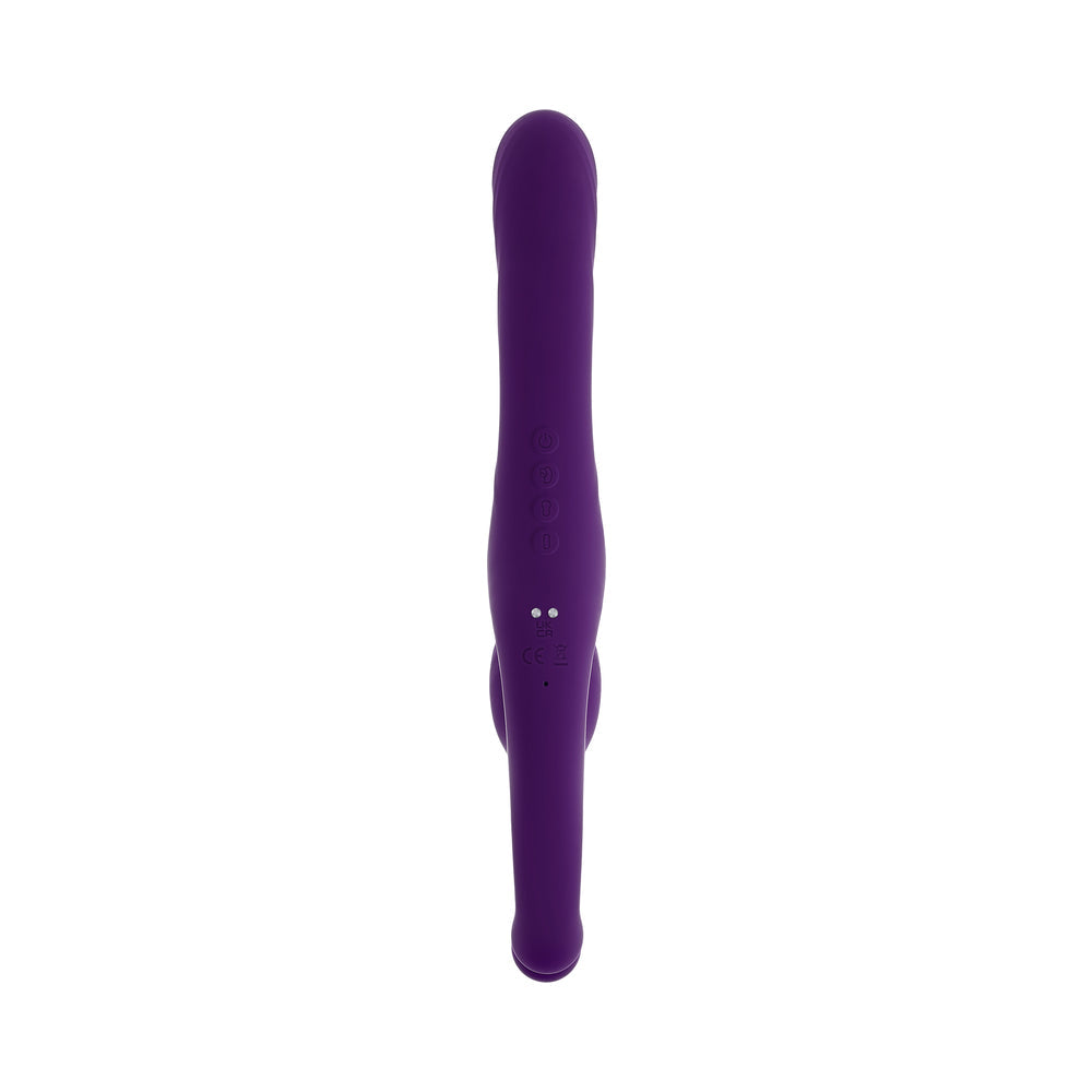 Playboy Hug It Out Acai – Inflatable Wearable Toy with G-spot and Clitoral Stimulation – Purple