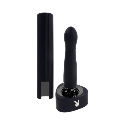 Playboy Pleasure Zone 2AM Vibrating and Thrusting Toy – Black