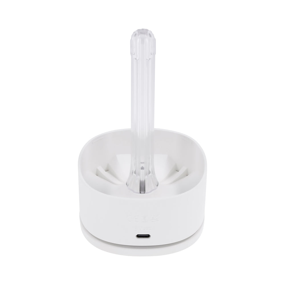 Playboy Twist & Stroke Frost - Vibrating Stroker with Heating Function - White