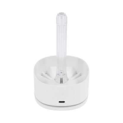 Playboy Twist & Stroke Frost - Vibrating Stroker with Heating Function - White