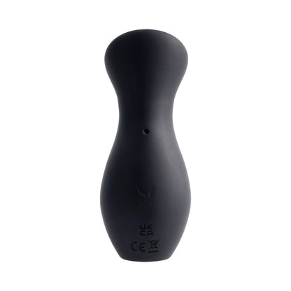 Playboy The Jet Set Sucker Clitoral Suction Toy - Black