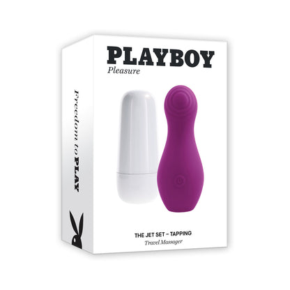 Playboy The Jet Set Tapping Toy – Clitoral Tapping – Hot Pink