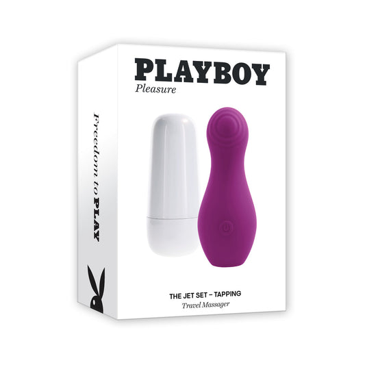 Playboy The Jet Set Tapping Toy – Clitoral Tapping – Hot Pink