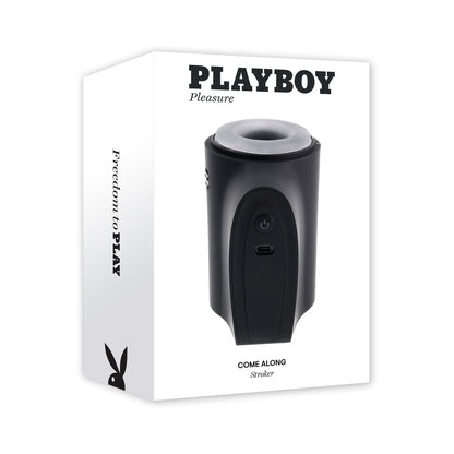 Playboy Come Along 2AM Travel-Sized Stroker with Vibration – Black