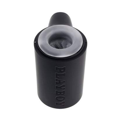 Playboy Come Along 2AM Travel-Sized Stroker with Vibration – Black
