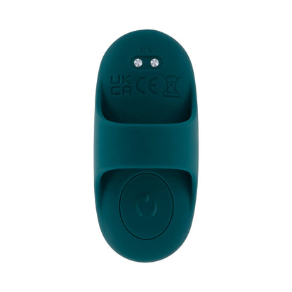 Playboy Wrapped Around Your Finger Multi Play Finger Vibrator – Deep Teal