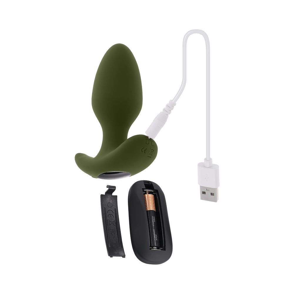 Selopa The Colonel Green Vibrating Plug – Green