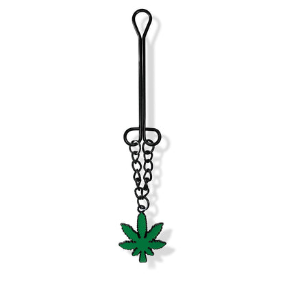 Stoner Vibes Chronic Collection Clitoral Clamp with Chain – Green
