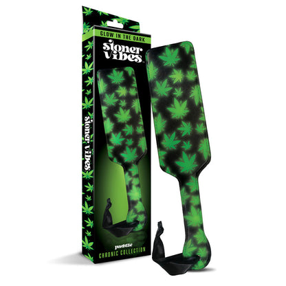 Stoner Vibes Chronic Collection Glow in the Dark Paddle – Green