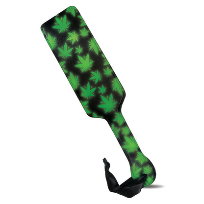 Stoner Vibes Chronic Collection Glow in the Dark Paddle – Green