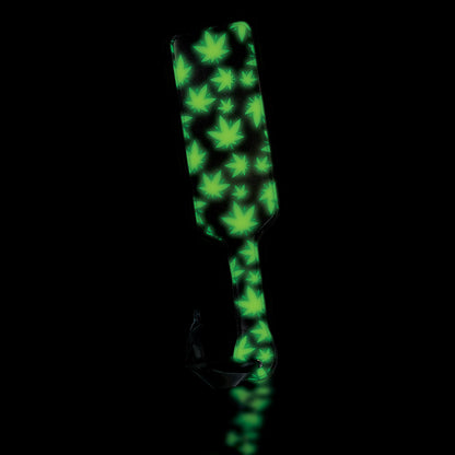Stoner Vibes Chronic Collection Glow in the Dark Paddle – Green