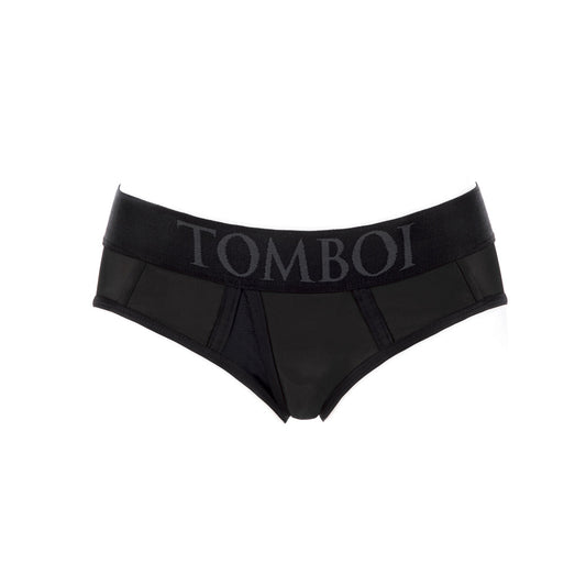 SpareParts Tomboi Cover Brief Style Underwear Harness – Black XXS