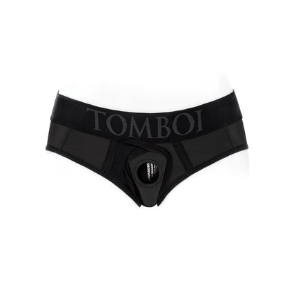 SpareParts Tomboi Cover Brief Style Underwear Harness - Black - 3XL