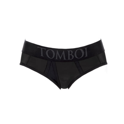 SpareParts Tomboi Cover Brief Style Underwear Harness - Black - 4XL
