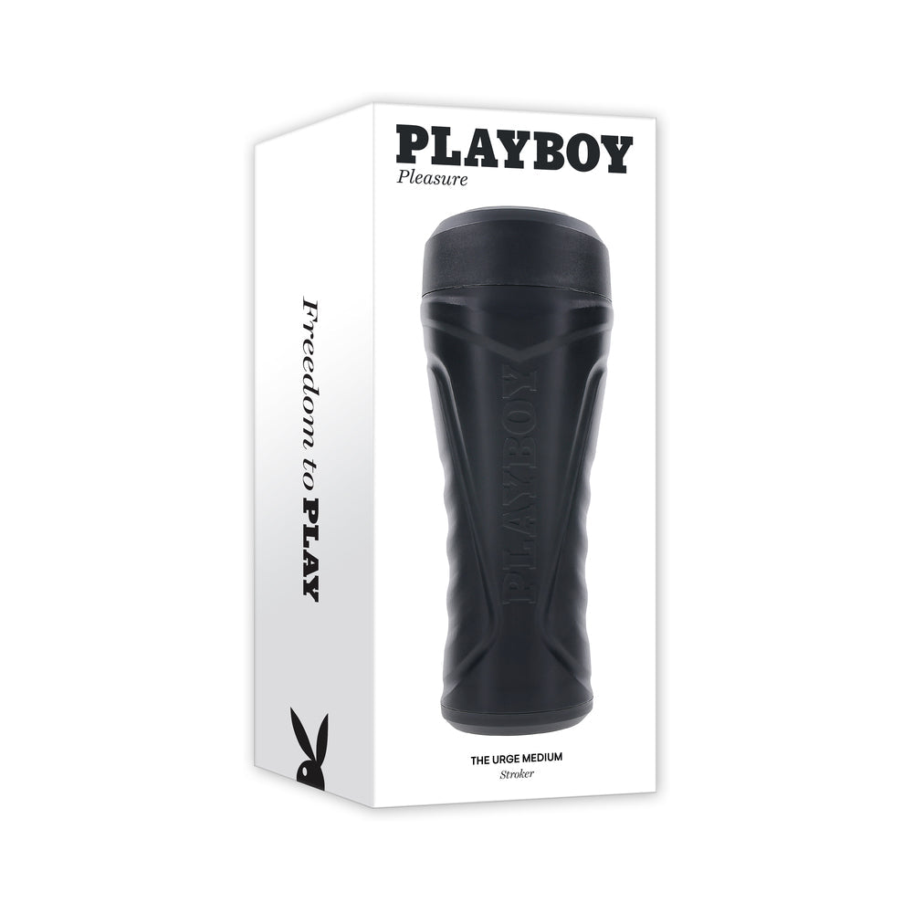 Playboy The Urge Medium Stroker Non-Vibrating - Black