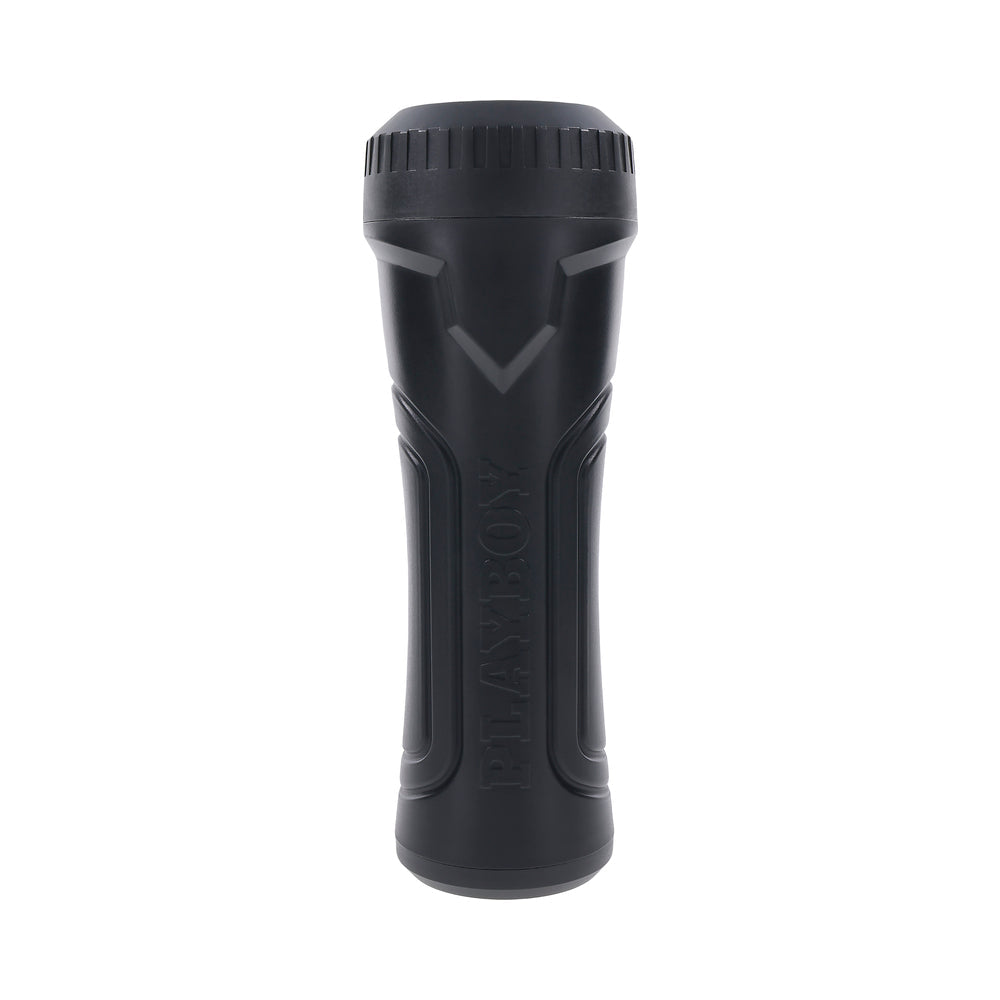 Playboy The Urge Large Stroker Non-Vibrating Beaded Channel Black