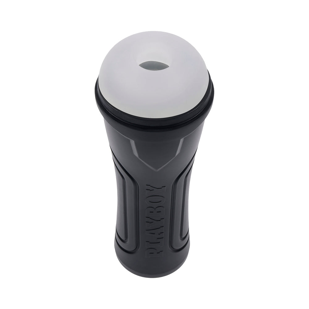 Playboy The Urge Large Stroker Non-Vibrating Beaded Channel Black