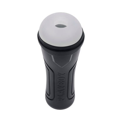 Playboy The Urge Large Stroker Non-Vibrating Beaded Channel Black