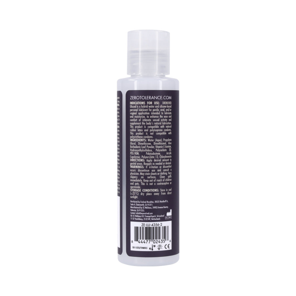 Zero Tolerance Drenched Glazed Hybrid Lubricant 4 oz – Clear