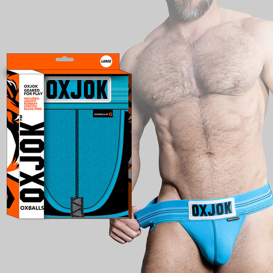 Oxballs Oxjok Slingjock Upthrust Slider-Strap Jock – Teal