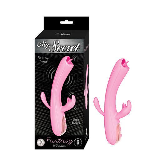 Nasstoys My Secret Flickering Tongue – Rechargeable Pleasure Device – Light Pink