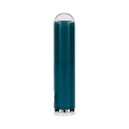 Playboy Emerald Rechargeable Vibrating Mini Vibe – Deep Teal