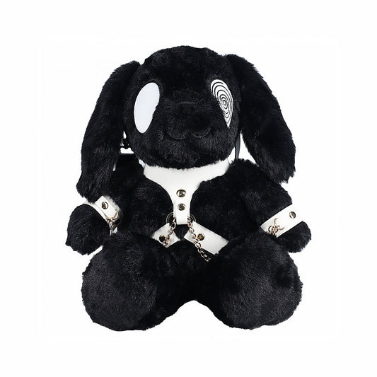 Shots Bunny Backpack Circle Eye Large Backpack – Black