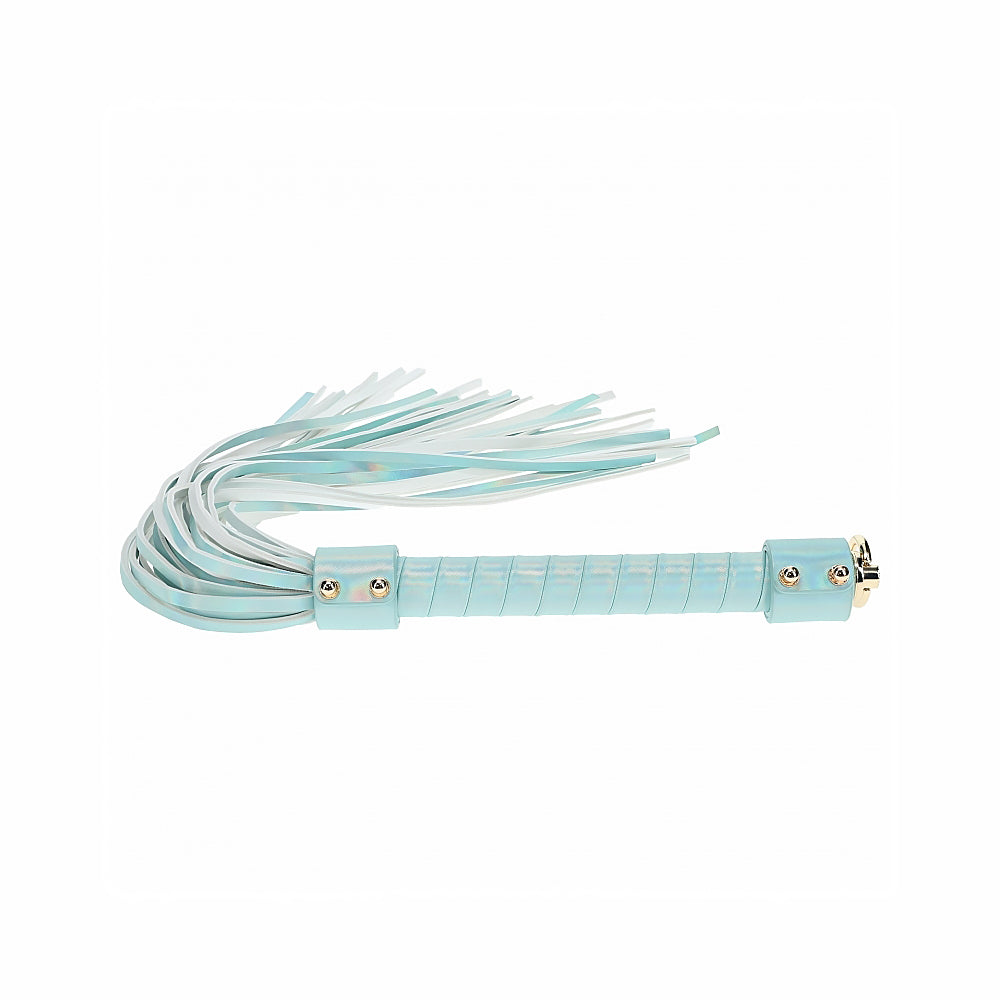 Ouch! International Paris Collection Flogger – Blue – High Quality Leather