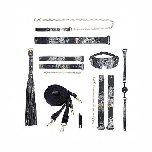 Ouch! Florence Collection Bondage Kit with Bag – Black