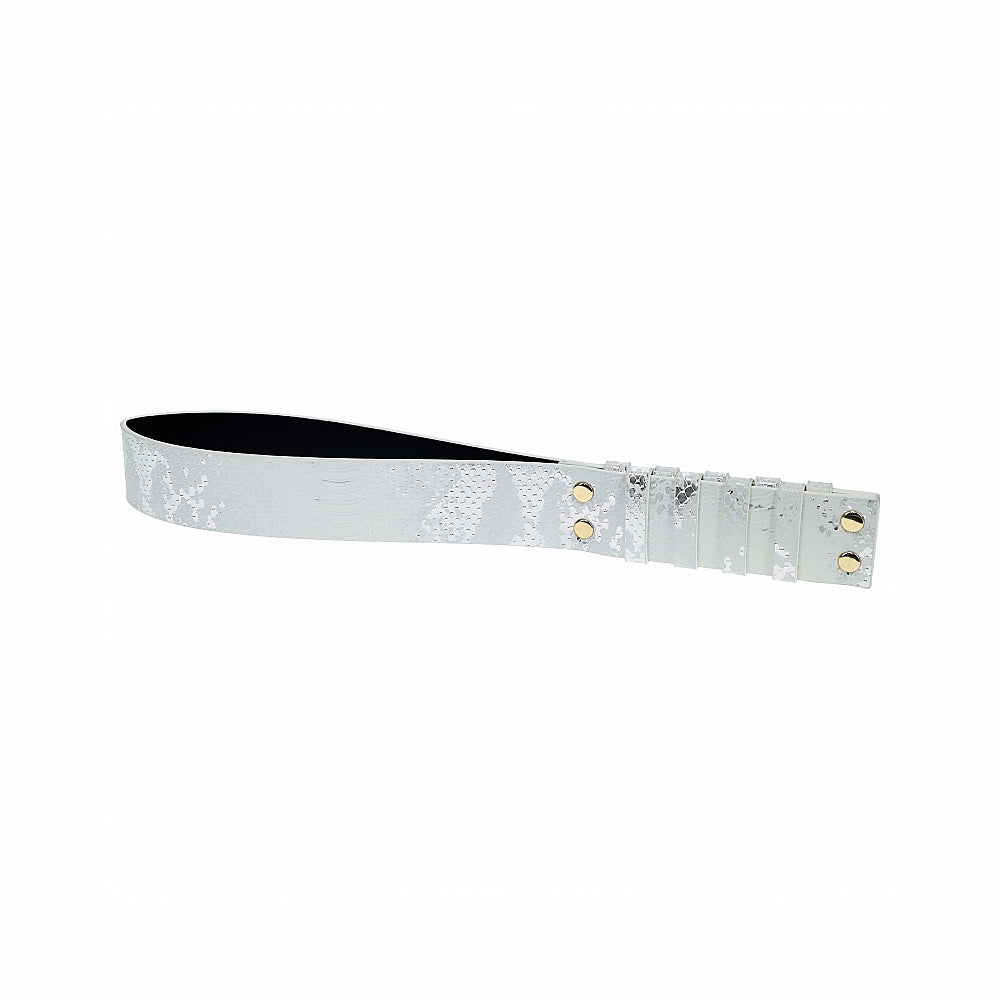 Ouch! Florence Collection Paddle – White Leather BDSM Paddle