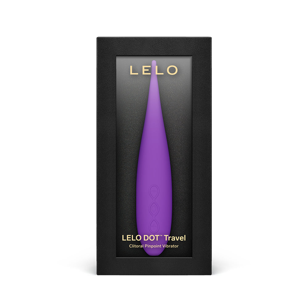 LELO DOT Travel Clitoral Pinpoint Vibrator with Infinite Loop Technology – Purple