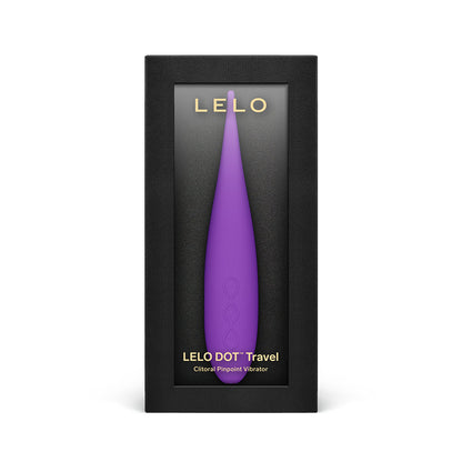 LELO DOT Travel Clitoral Pinpoint Vibrator with Infinite Loop Technology – Purple