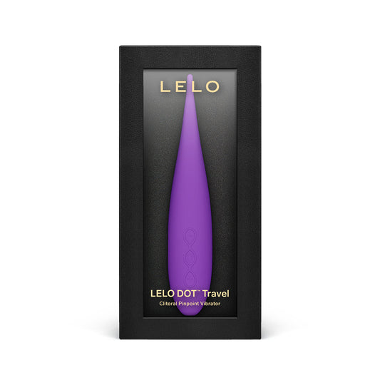 LELO DOT Travel Clitoral Pinpoint Vibrator with Infinite Loop Technology – Purple