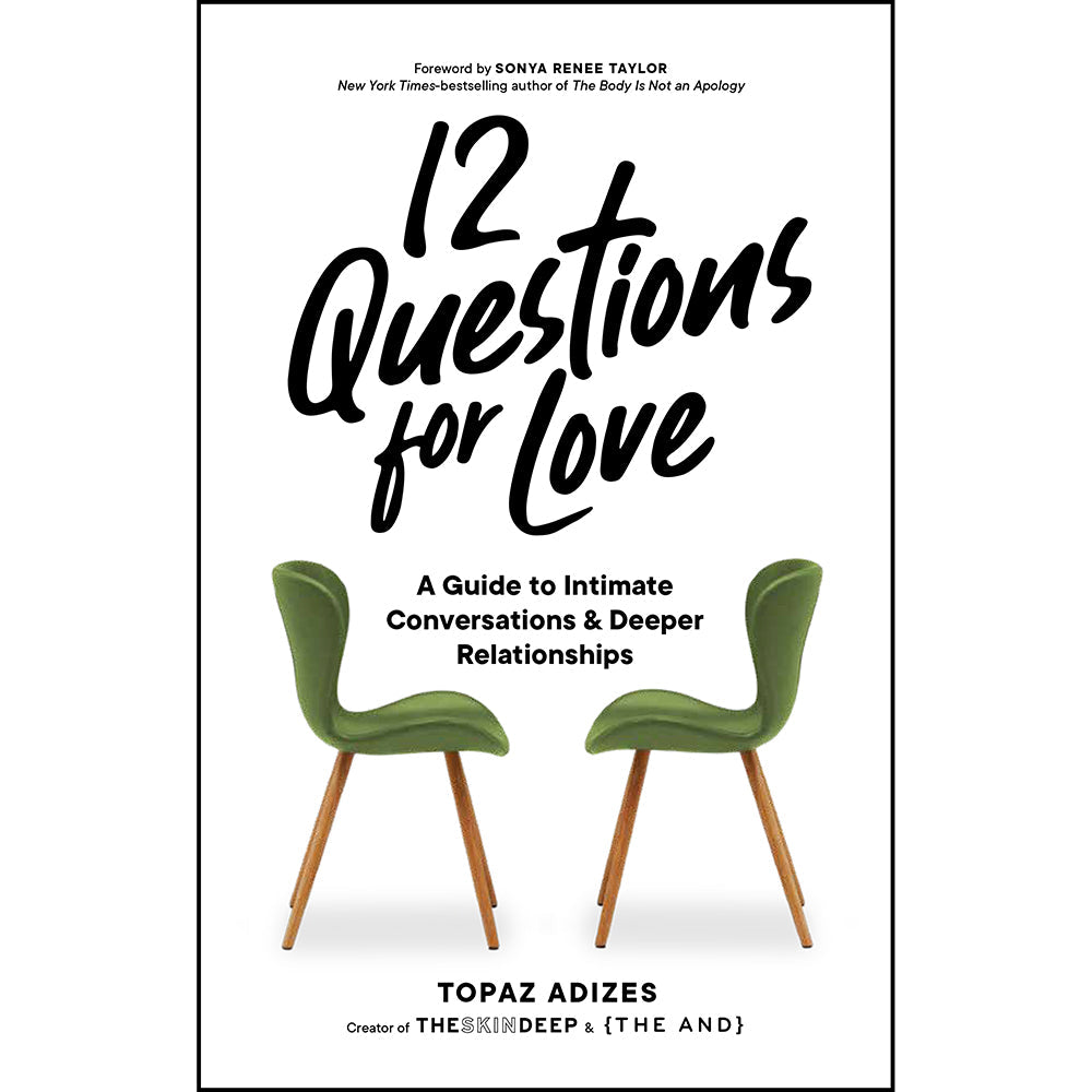 12 Questions for Love – A Guide to Intimate Conversations and Deeper Relationships – White