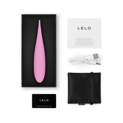 LELO DOT Travel Clitoral Pinpoint Vibrator – Hot Pink