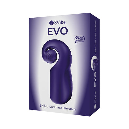 SVibe EVO Rechargeable Masturbator with Dual Motors – Navy