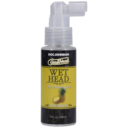 Goodhead Wet Head Dry Mouth Spray - Pineapple Flavor - 2 Fl. Oz.